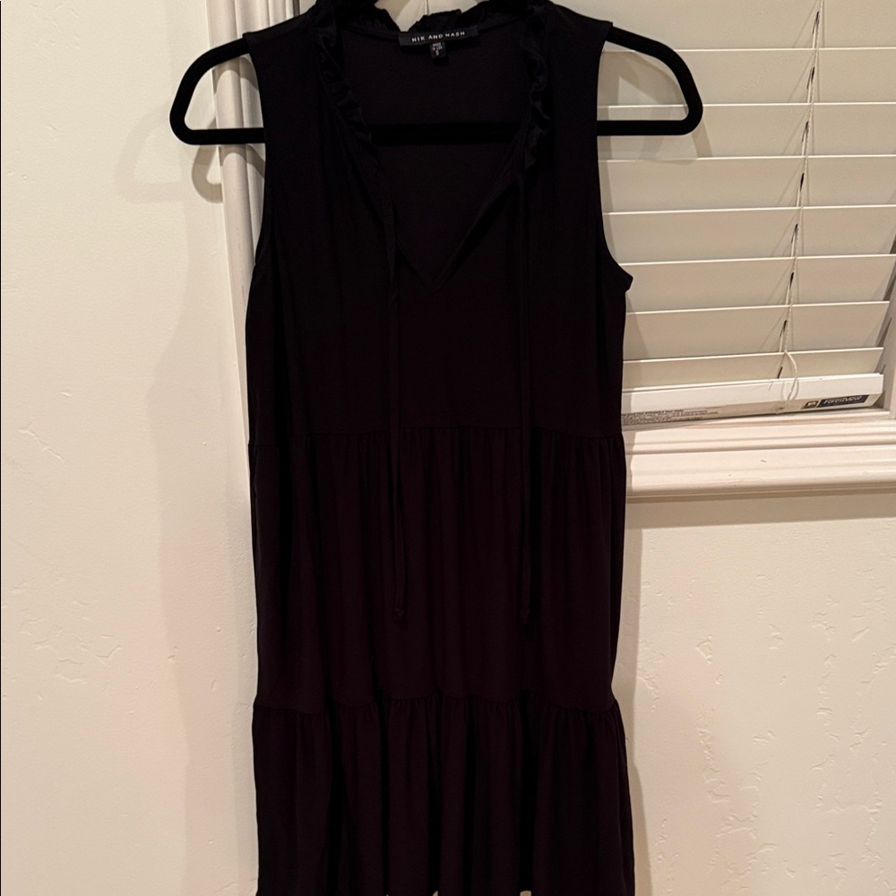 Elegant Black Mini Dress